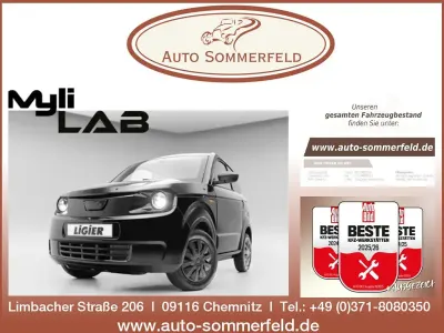 Neu Ligier Myli 2026 Schwarz Kleinwagen