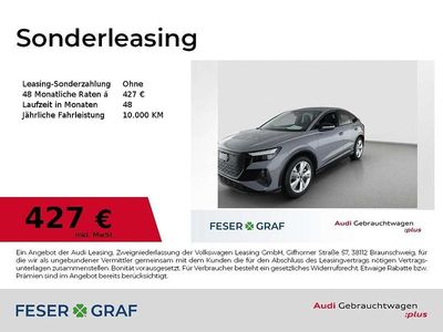Gebraucht Audi Q4 Sportback e-tron Ambiente 210 kW (286 PS) 2025 Kieselgrau SUV
