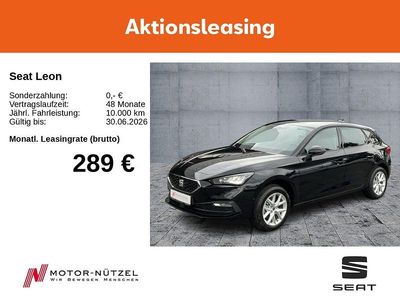 Usata Seat Leon 150 CV (110 kW) 2026 Nero Berlina