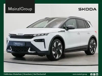 Gebraucht Skoda Elroq First Edition 210 kW (286 PS) 2025 Moonweiß perleffekt blackmagic perleffekt SUV