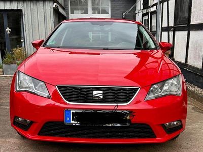 Usata Seat Leon Style 110 CV (80 kW) 2016 Rosso Berlina
