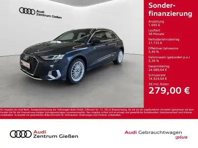 Gebraucht Audi A3 Advanced Plus 116 PS (85 kW) 2023 Manhattangrau metallic Limousine