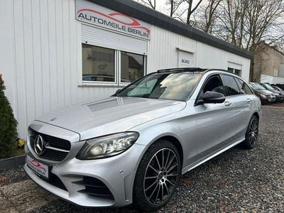 Gebraucht Mercedes C220 AMG line 194 PS (142 kW) 2019 Silber Limousine
