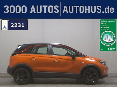 Usata Opel Crossland 110 CV (80 kW) 2021 Arancione SUV