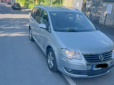 Gebraucht VW Touran 2007 Silber Van / Kleinbus
