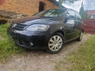 Gebraucht VW Golf Plus Cross 80 PS (58 kW) 2006 Schwarz Van / Kleinbus