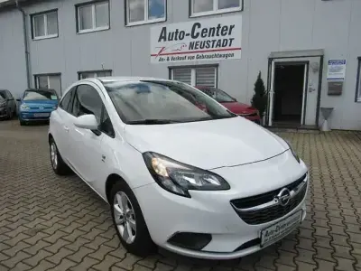 Gebraucht Opel Corsa drive 90 PS (66 kW) 2016 Weiß Kleinwagen