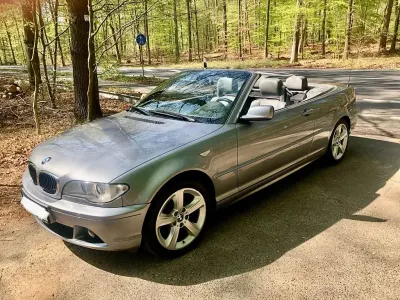 Gebraucht BMW 325 Cabriolet Sport Line 192 PS (141 kW) 2003 Grau Cabrio