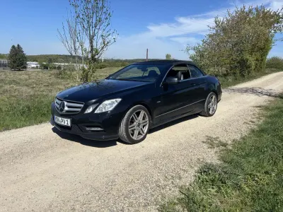 Second-hand Mercedes E350 265 CP (194 kW) 2012 Negru Cabrio