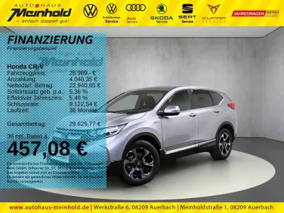 Gebraucht Honda CR-V Elegance 145 PS (106 kW) 2021 Lunar silver m. SUV