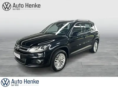 Gebraucht VW Tiguan Sportline 140 PS (102 kW) 2014 Schwarz SUV
