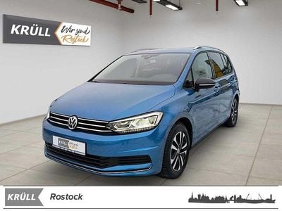 Gebraucht VW Touran IQ Drive 116 PS (85 kW) 2019 Blau Van / Kleinbus