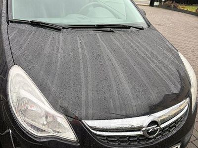 Gebraucht Opel Corsa Selection 87 PS (63 kW) 2012 Schwarz Kleinwagen