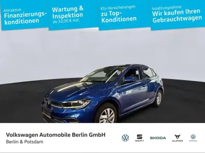 Gebraucht VW Polo Style 95 PS (69 kW) 2022 Blau Kleinwagen