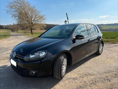 Usata VW Golf VI Comfortline 122 CV (89 kW) 2011 Nero Utilitaria