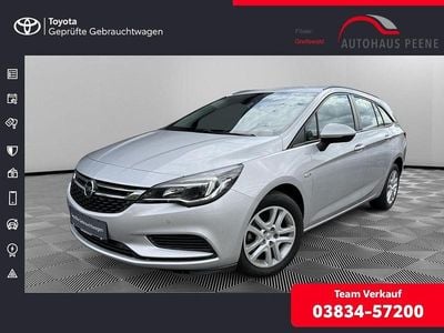 Gebraucht Opel Astra Edition 105 PS (77 kW) 2018 Silber Kombi