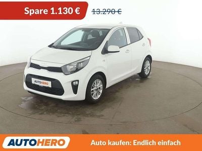 Gebraucht Kia Picanto DREAM-TEAM Edition 67 PS (49 kW) 2021 Weiß Kleinwagen