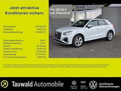 Gebraucht Audi Q2 S-Line 150 PS (110 kW) 2024 Weiß SUV