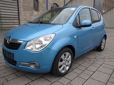 Gebraucht Opel Agila Edition 86 PS (63 kW) 2009 Blau Kleinwagen