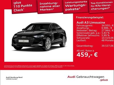 Gebraucht Audi A3 Sport 116 PS (85 kW) 2026 A2 brillantschwarz Limousine