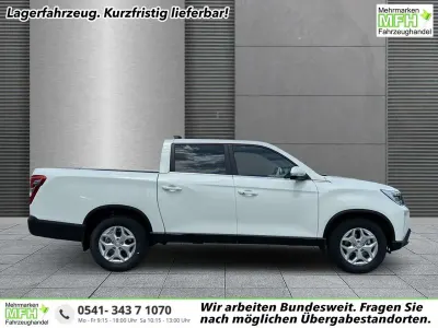 Neu KGM Musso 203 PS (149 kW) 2026 Grand white Pickup