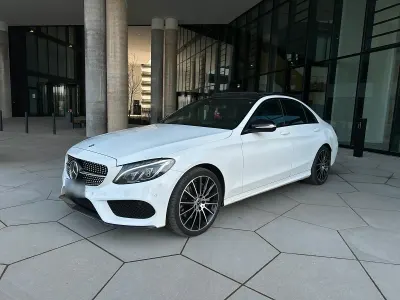 Gebraucht Mercedes C250 Night 204 PS (150 kW) 2015 Weiß Limousine