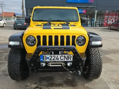 Brugt Jeep Wrangler Rubicon 200 HK (147 kW) 2018 Gul SUV