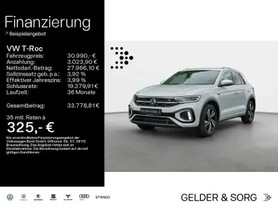 Gebraucht VW T-Roc R-line 150 PS (110 kW) 2023 Pure white SUV