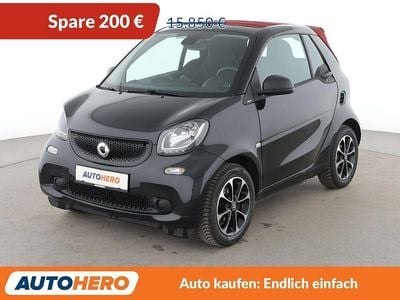 Second-hand Smart ForTwo Cabrio Passion 90 CP (66 kW) 2018 Negru Cabrio