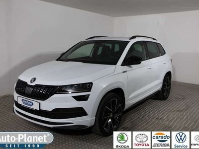 gebraucht Skoda Karoq 2.0 TDI DSG 4x4 SPORTLINE LED NAVI AHK