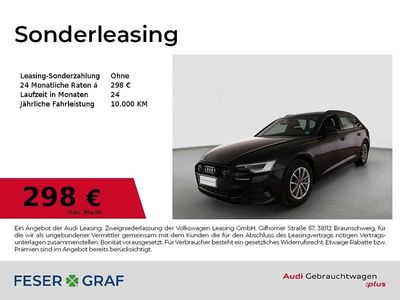 Mythosschwarz metallic Gebraucht 2025 Audi A6 Advanced Plus Kombi | 47.551 € (Fairer Preis)