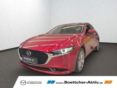 Neu Mazda 3 Homura-Line 140 PS (102 kW) 2025 Rot Limousine