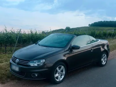 Gebraucht VW Eos 122 PS (89 kW) 2011 Braun Cabrio