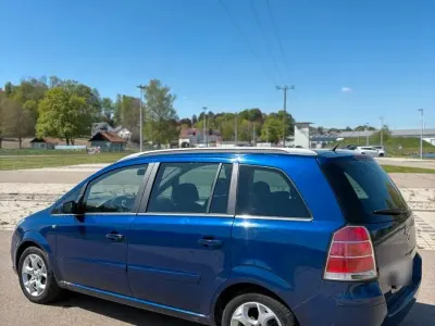Brugt Opel Zafira 140 HK (102 kW) 2006 Blå MPV