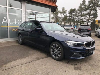 Gebraucht BMW 520 Sport Line 190 PS (139 kW) 2019 Blau Kombi