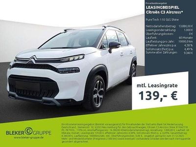 Weiss Gebraucht 2023 Citroën C3 Limousine | 13.670 € (Fairer Preis)