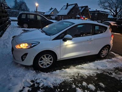 Gebraucht Ford Fiesta 83 PS (61 kW) 2019 Weiß Kleinwagen