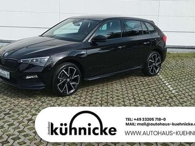 Gebraucht Skoda Scala Monte Carlo 110 PS (80 kW) 2023 Schwarzmagic perleffekt Kleinwagen