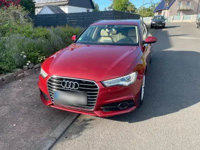 Gebraucht Audi A6 Comfort 150 PS (110 kW) 2018 Rot Kombi