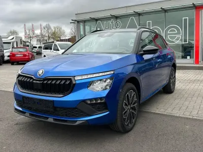 Neu Skoda Kamiq Sport 150 PS (110 kW) 2026 Raceblau metallic SUV
