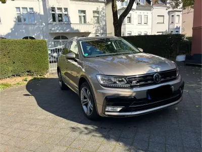 Gebraucht VW Tiguan Highline 179 PS (131 kW) 2016 Beige SUV