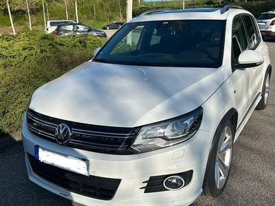 Gebraucht VW Tiguan Sportline 177 PS (130 kW) 2014 Weiß SUV