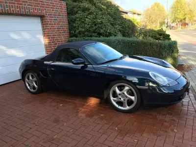 Gebraucht Porsche 986 Boxster 220 PS (161 kW) 2000 Blau Cabrio