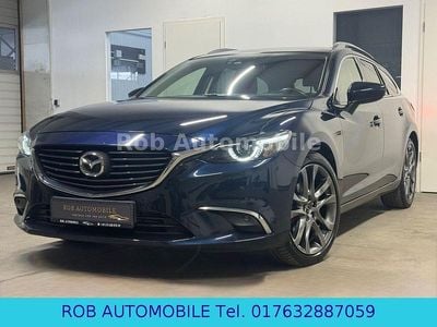 Usata Mazda 6 Sports-Line 175 CV (128 kW) 2015 Blu Station wagon