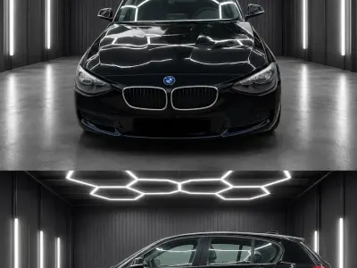 Gebraucht BMW 114 102 PS (75 kW) 2014 Schwarz Kleinwagen