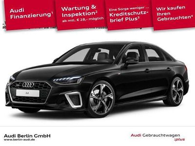Gebraucht Audi A4 S-Line 204 PS (150 kW) 2023 Mythosschwarz metallic Limousine