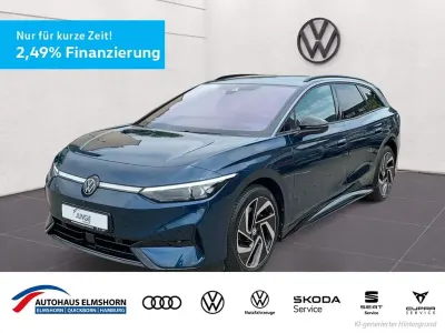 Gebraucht VW ID.7 Pro 210 kW (286 PS) 2025 Aquamarinblau metallic Kombi