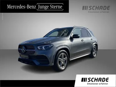 Gebraucht Mercedes GLE350 AMG line 194 PS (142 kW) 2023 Metalliclack selenitgrau SUV