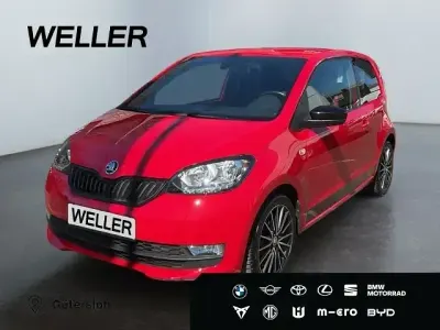 Second-hand Skoda Citigo Ambition 75 CP (55 kW) 2018 Roșu Hatchback