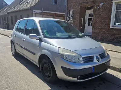 Gebraucht Renault Scénic II Dynamique 118 PS (86 kW) 2005 Silber Van / Kleinbus
